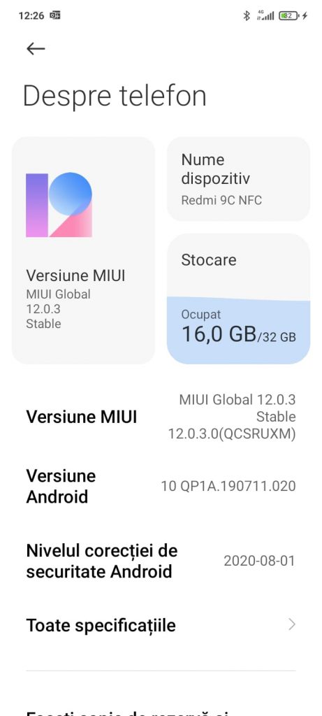 Redmi-9C-NFC-Software