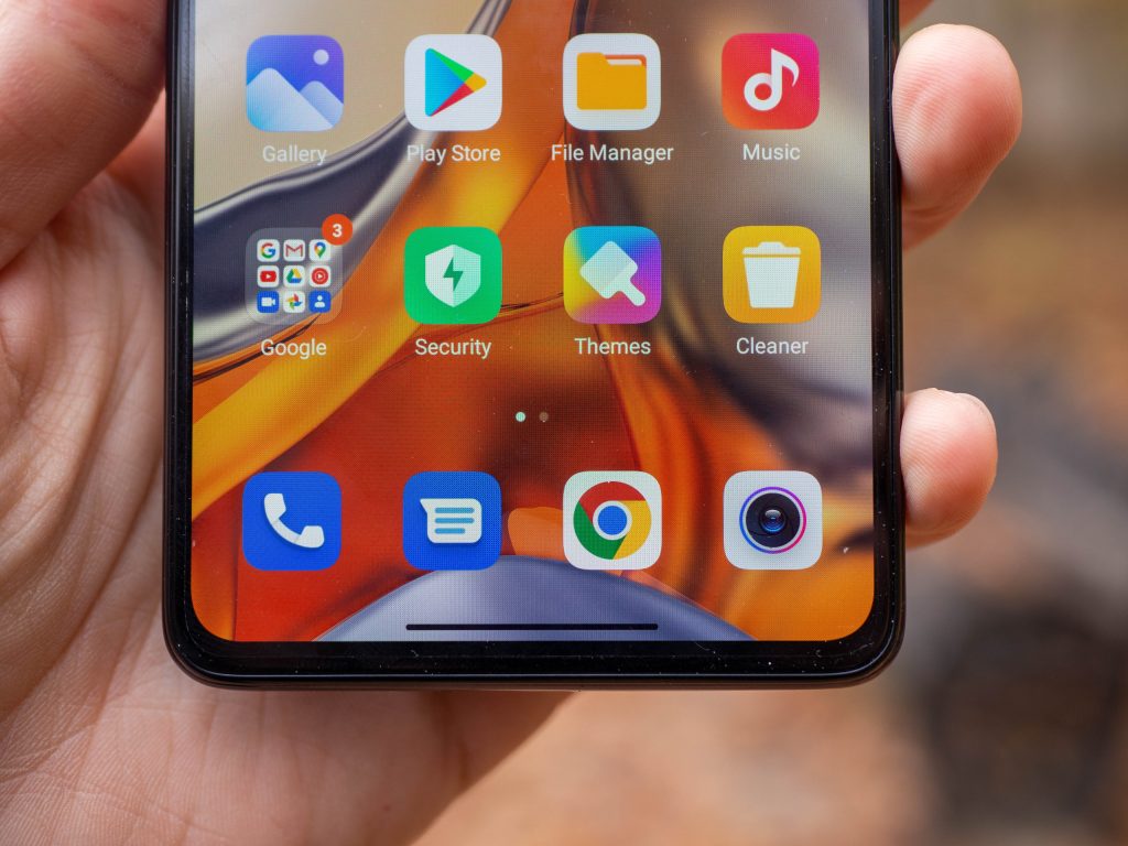 Xiaomi 11T Pro front down