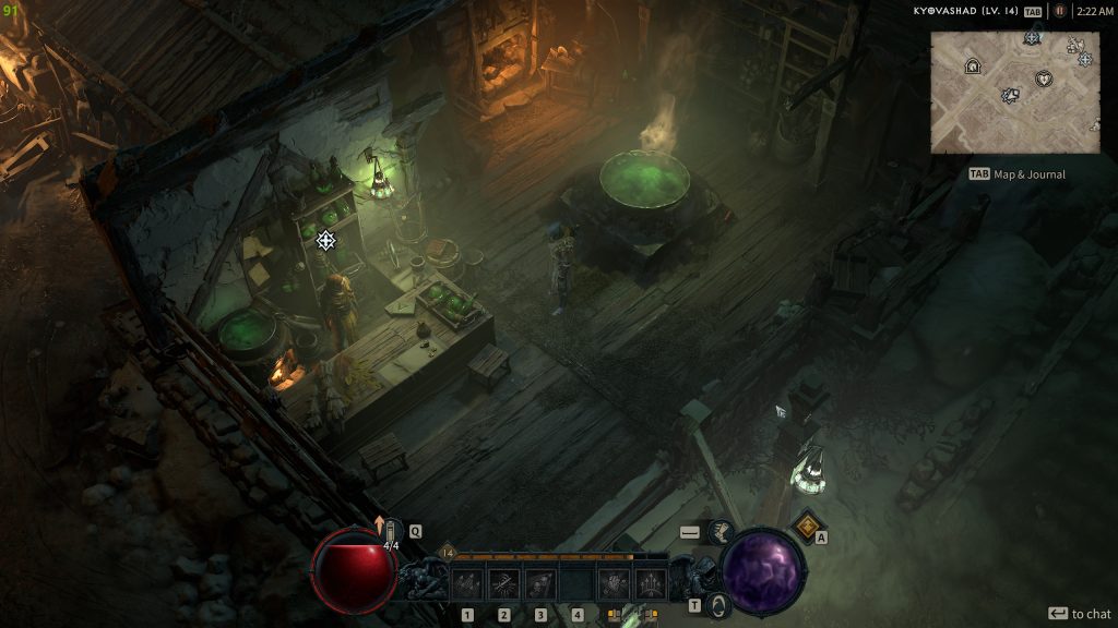 Diablo 4 - Upgrade la potiuni